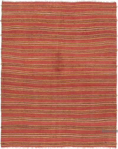Vintage Turkish Kilim Rug - 4' 10" x 6' 1" (58" x 73")