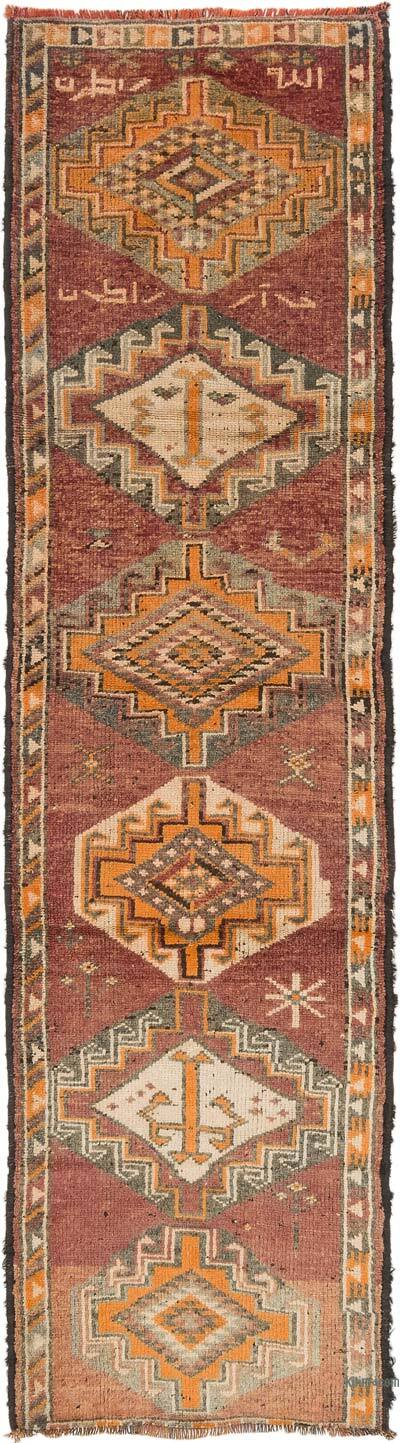 Alfombra Vintage de pasillo - 90 cm x 330 cm