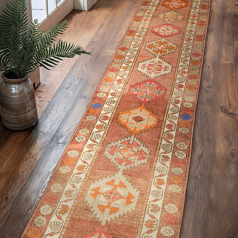 Vintage Anadolu Yolluk - 93 cm x 424 cm - K0074195