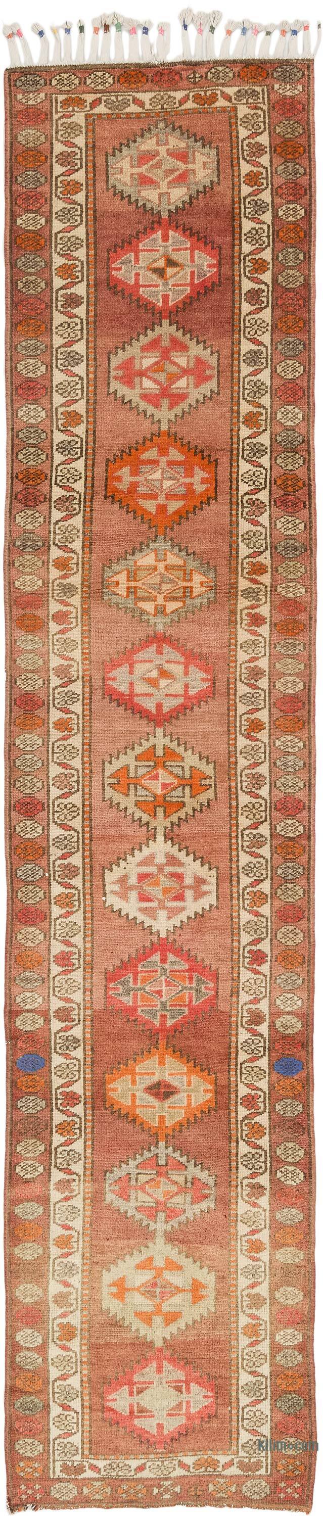 Vintage Anadolu Yolluk - 93 cm x 424 cm - K0074195