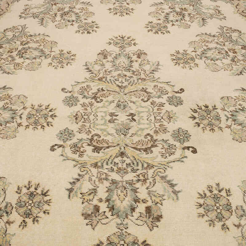 Vintage Turkish Hand-Knotted Rug - 6' 8" x 8' 3" (80" x 99") - K0074197