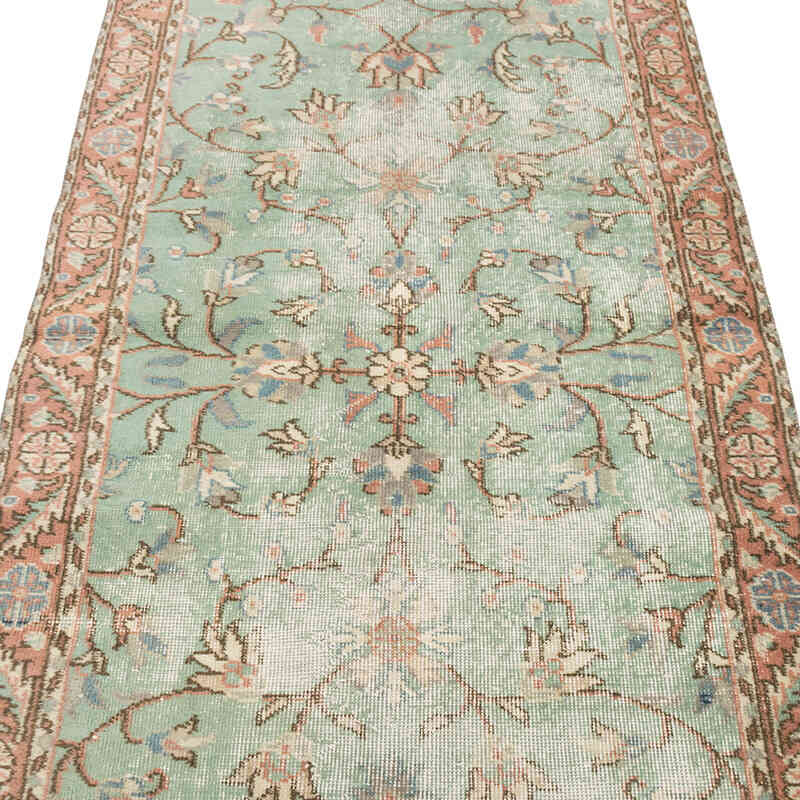 Alfombra Vintage Turca Anudada a Mano - 95 cm x 182 cm - K0074207