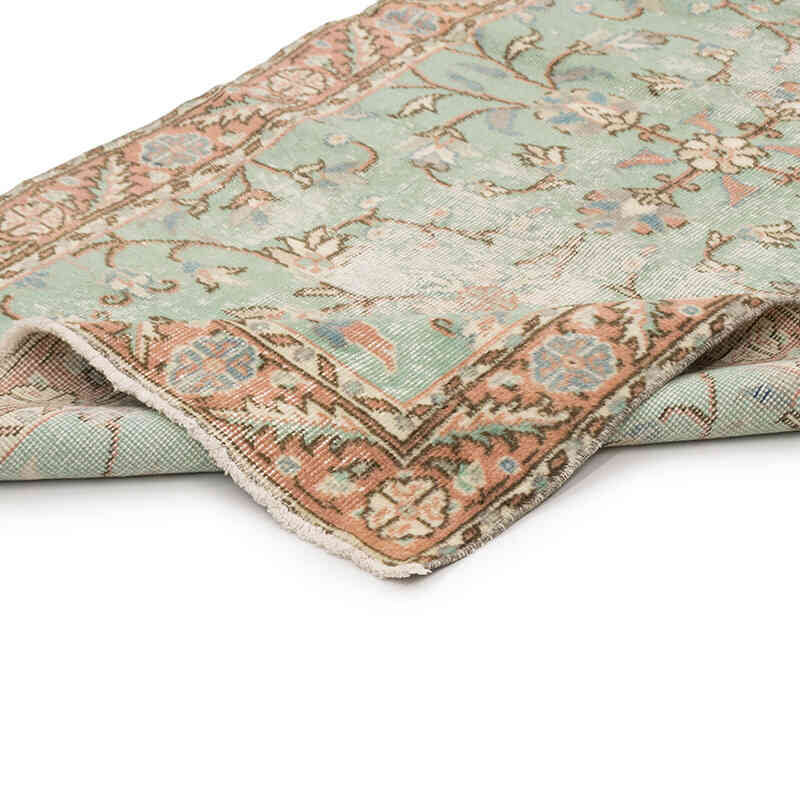 Alfombra Vintage Turca Anudada a Mano - 95 cm x 182 cm - K0074207