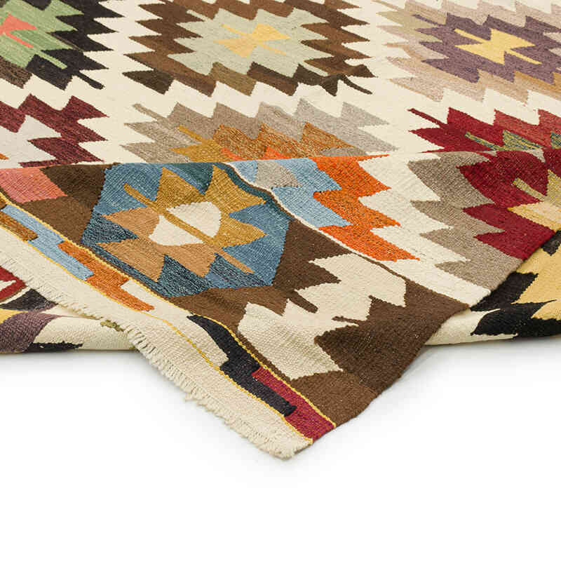 Nueva Alfombra Turca Kilim - 323 cm x 416 cm - K0074222