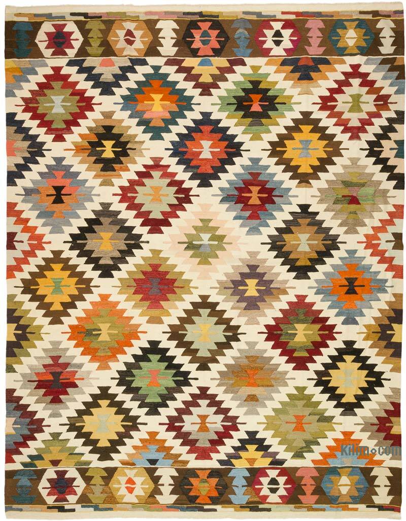 Nueva Alfombra Turca Kilim - 323 cm x 416 cm - K0074222