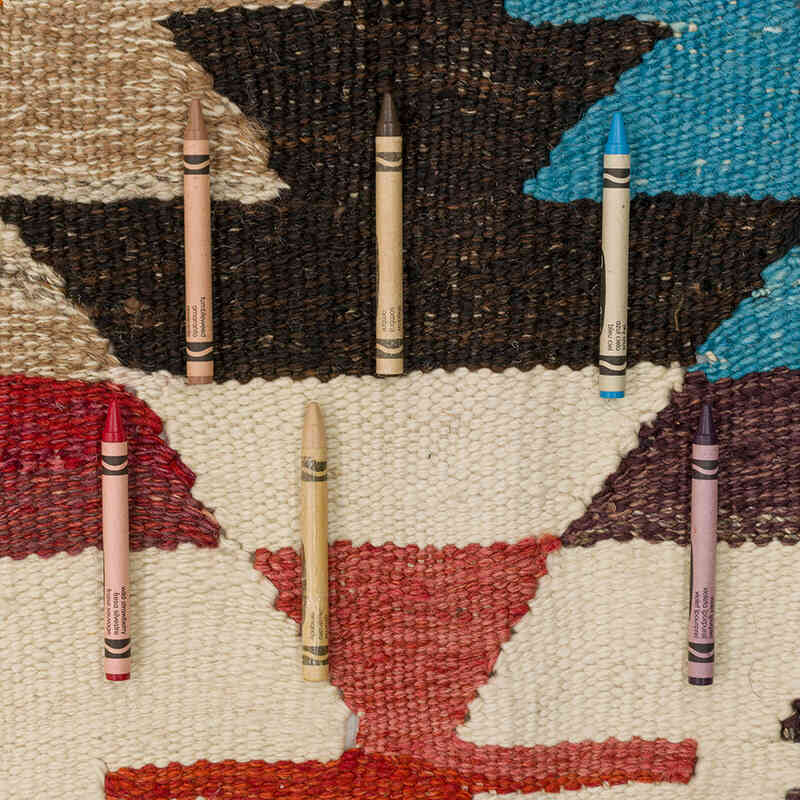 Nueva Alfombra Turca Kilim - 370 cm x 456 cm - K0074227