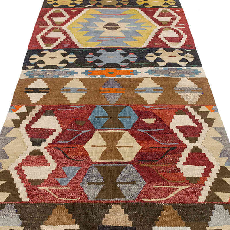 Corredor Nueva Alfombra Turca Kilim - 106 cm x 360 cm - K0074230
