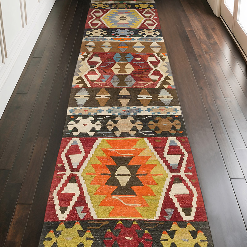 Corredor Nueva Alfombra Turca Kilim - 106 cm x 360 cm - K0074230