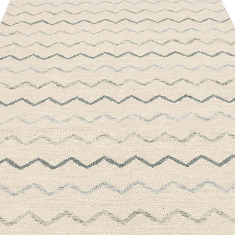 New Hand-Woven Kilim Rug - 5' 1" x 7' 10" (61" x 94") - K0074273
