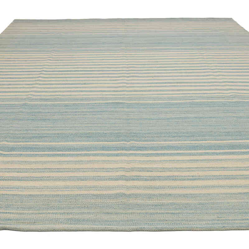 New Hand-Woven Kilim Rug - 8' 10" x 11' 10" (106" x 142") - K0074278