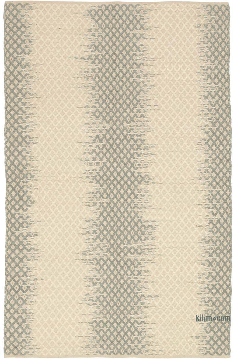 New Hand-Woven Kilim Rug - 5' 1" x 7' 11" (61" x 95") - K0074282