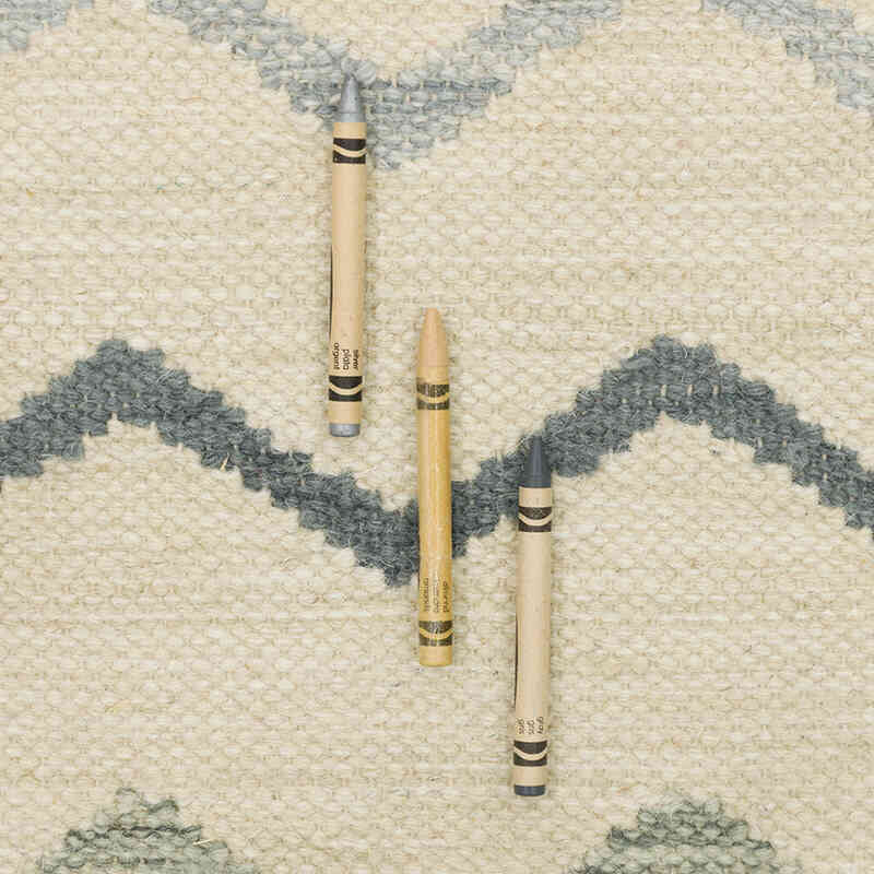 New Hand-Woven Kilim Rug - 6' 1" x 9' 1" (73" x 109") - K0074295