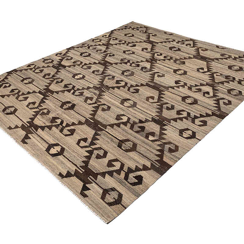 New Hand-Woven Kilim Rug - 6' 11" x 8' 2" (83" x 98") - K0074296