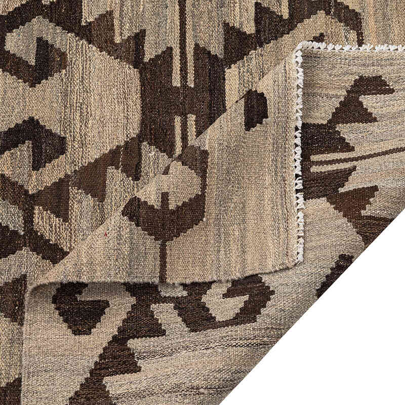 New Hand-Woven Kilim Rug - 6' 11" x 8' 2" (83" x 98") - K0074296