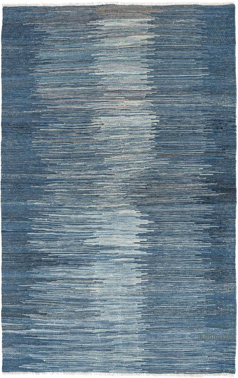 New Hand-Woven Kilim Rug - 3' 9" x 6' 1" (45" x 73") - K0074304