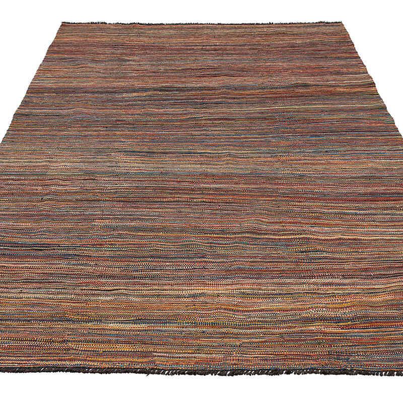 New Hand-Woven Kilim Rug - 5' 5" x 8' 7" (65" x 103") - K0074305