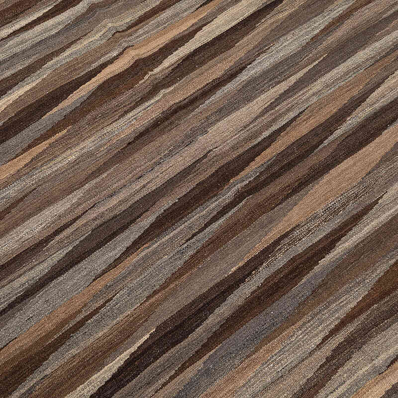 New Hand-Woven Kilim Rug - 6' 6" x 9' 7" (78" x 115") - K0074311