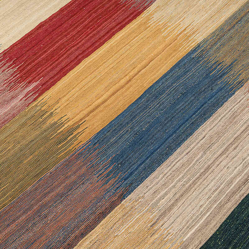 New Hand-Woven Kilim Rug - 5' 10" x 8' 2" (70" x 98") - K0074315