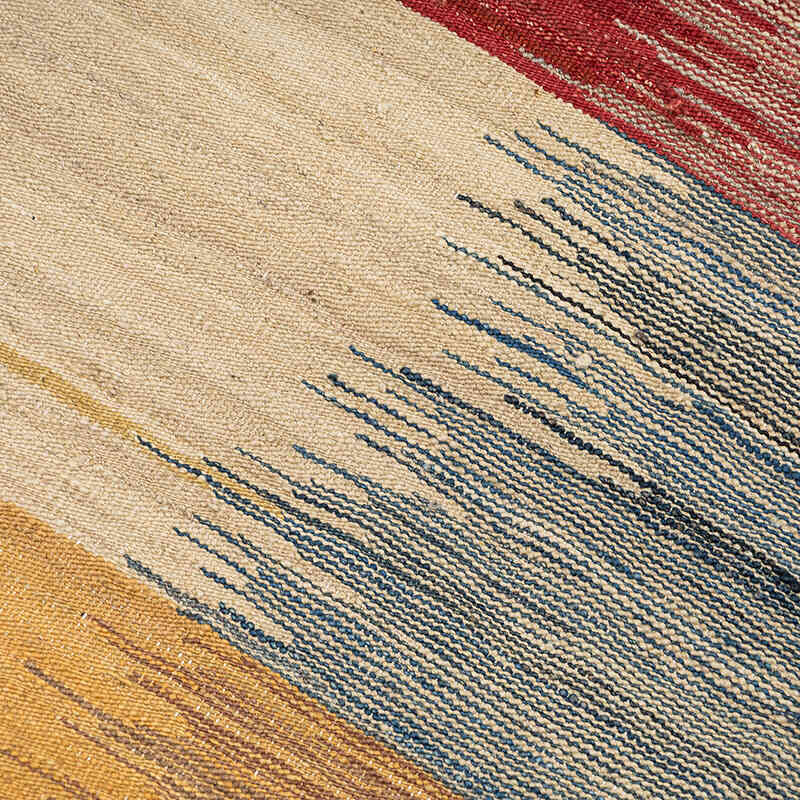 New Hand-Woven Kilim Rug - 5' 10" x 8' 2" (70" x 98") - K0074315