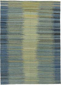 New Hand-Woven Kilim Rug - 5' 9" x 7' 11" (69" x 95")