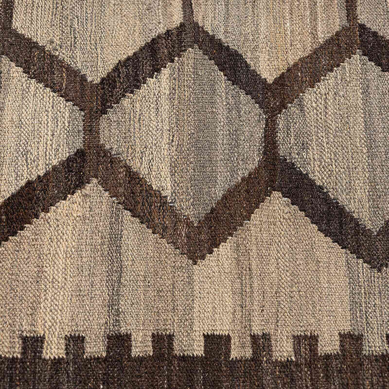 New Hand-Woven Kilim Rug - 8' 3" x 9' 9" (99" x 117") - K0074320