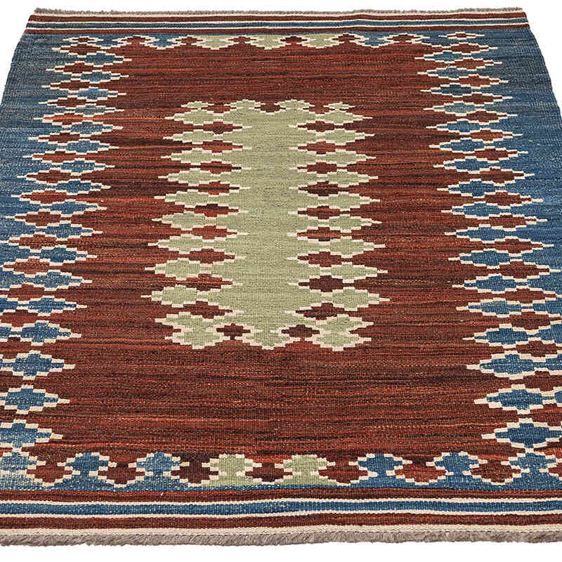 Nueva Alfombra Kilim - 104 cm x 148 cm - K0074330