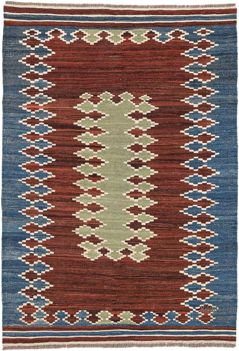 Nueva Alfombra Kilim - 104 cm x 148 cm - K0074330