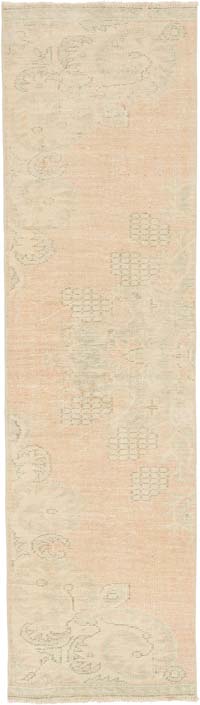 Vintage Turkish Runner Rug - 2' 10" x 10'  (34" x 120")