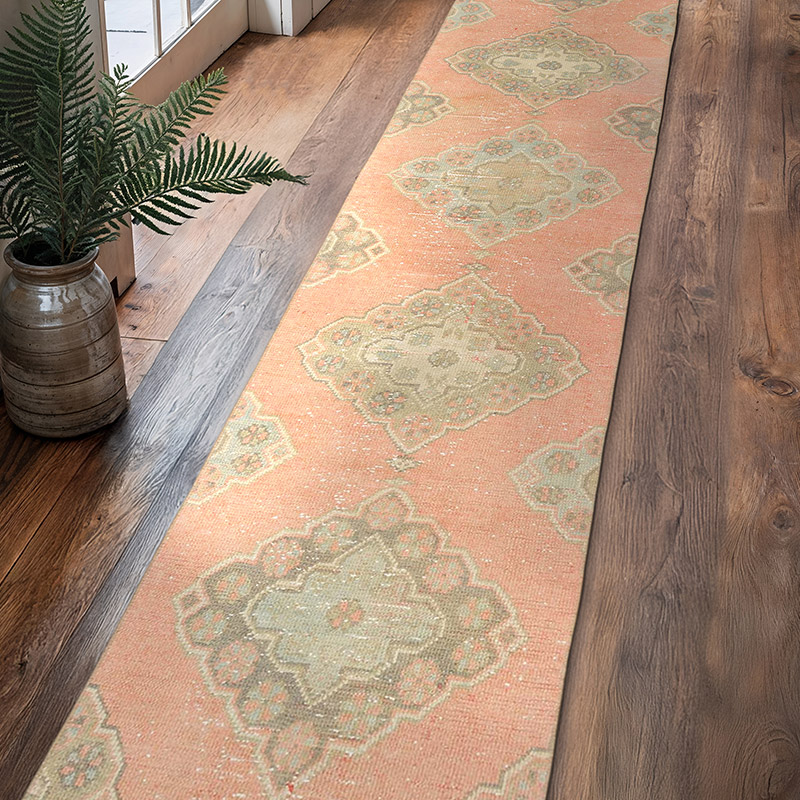 Vintage Anadolu Yolluk - 68 cm x 360 cm - K0074352