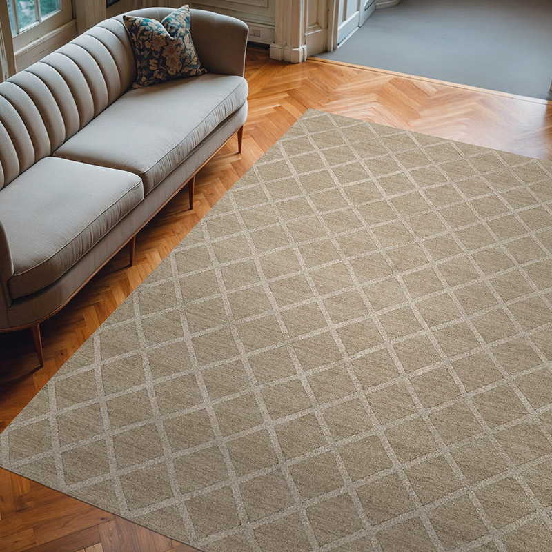 New Hand-Woven Nepal Rug - 8'  x 10'  (96" x 120") - K0074379