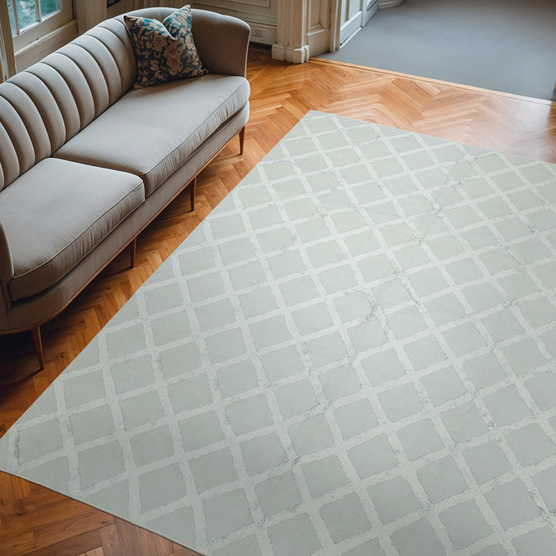 New Hand-Woven Nepal Rug - 8' 1" x 10'  (97" x 120") - K0074384