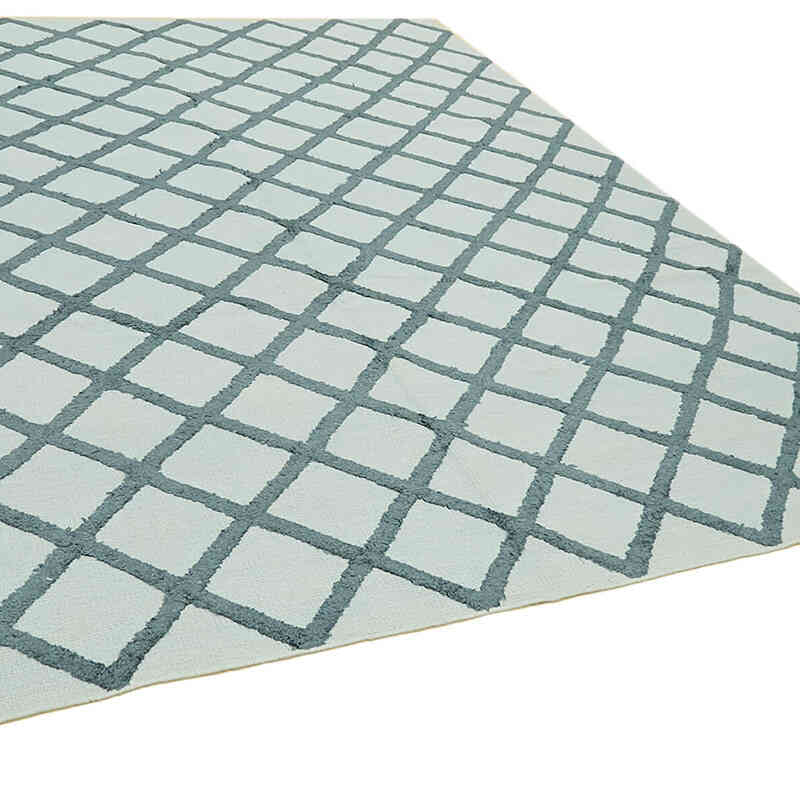 Yeni El Dokuma Nepal Kilimi - 246 cm x 305 cm - K0074386