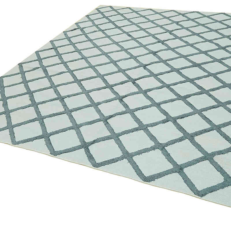 Yeni El Dokuma Nepal Kilimi - 246 cm x 305 cm - K0074386