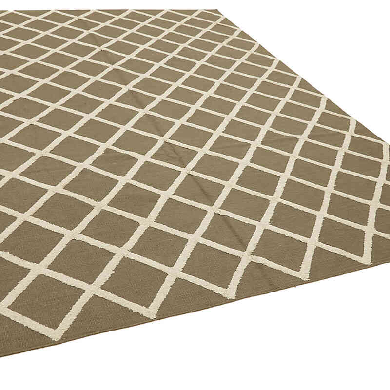 Yeni El Dokuma Nepal Kilimi - 246 cm x 305 cm - K0074392