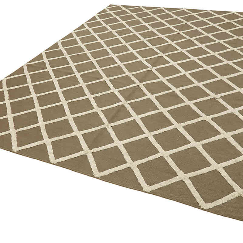 Yeni El Dokuma Nepal Kilimi - 246 cm x 305 cm - K0074392