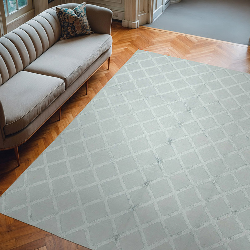 New Hand-Woven Nepal Rug - 8' 1" x 10'  (97" x 120") - K0074395