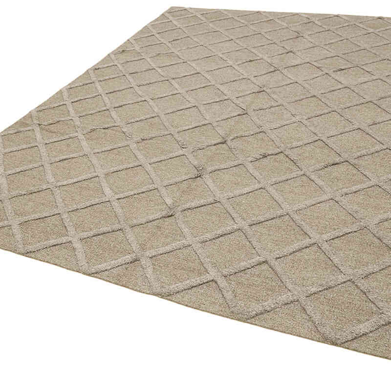 New Hand-Woven Nepal Rug - 8' 1" x 10'  (97" x 120") - K0074398