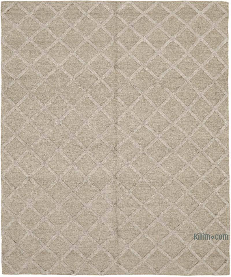 New Hand-Woven Nepal Rug - 8' 1" x 10'  (97" x 120") - K0074398