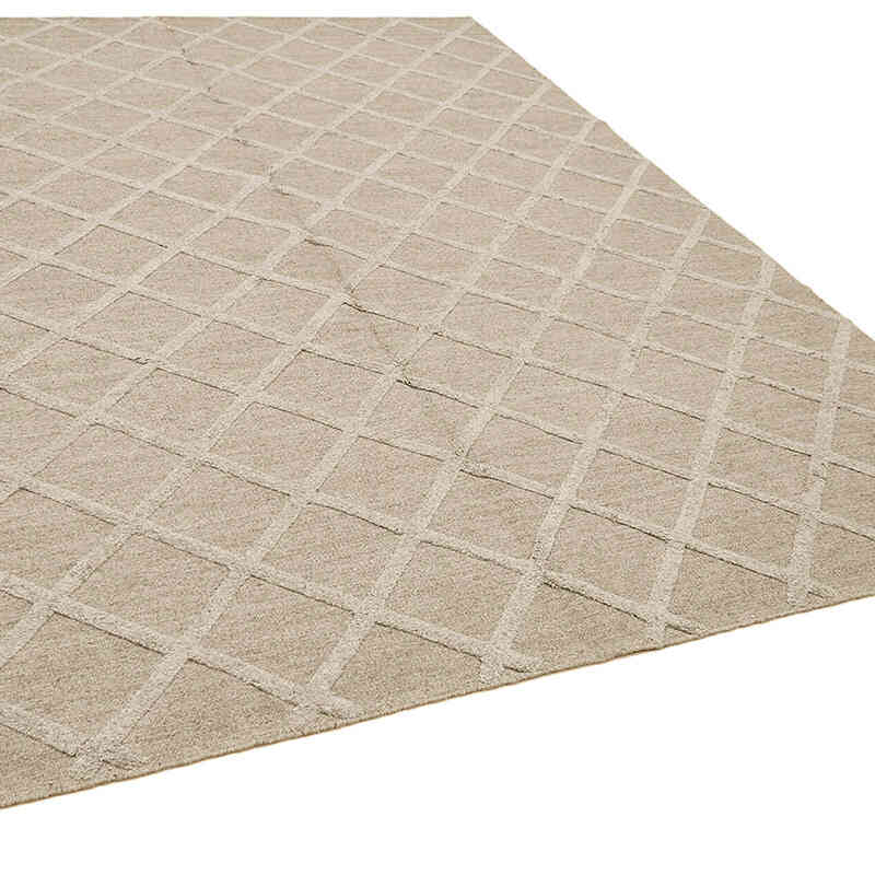 Yeni El Dokuma Nepal Kilimi - 216 cm x 277 cm - K0074435