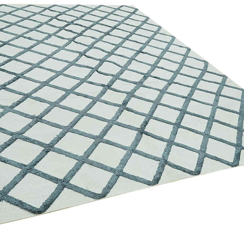 Yeni El Dokuma Nepal Kilimi - 246 cm x 305 cm - K0074452