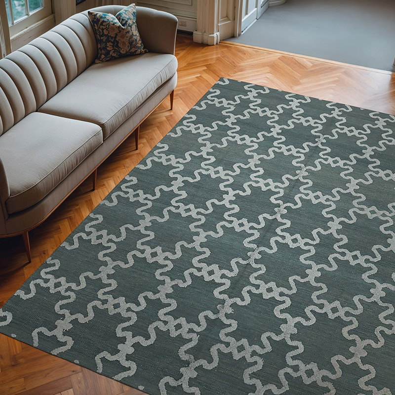 Yeni El Dokuma Nepal Kilimi - 244 cm x 305 cm - K0074456