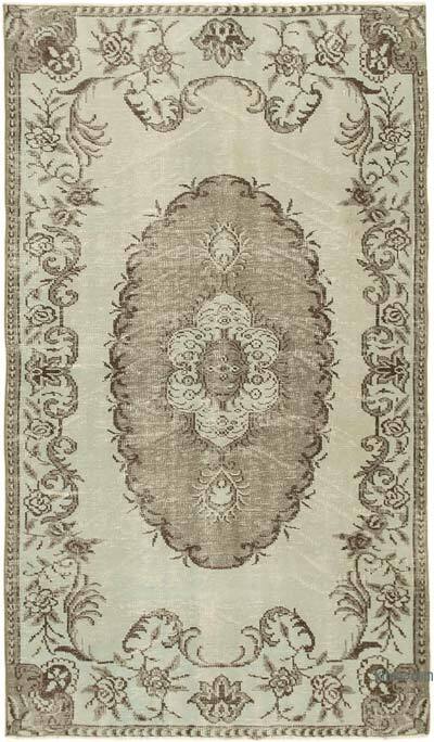 Boyali El Dokuma Vintage Hali - 158 cm x 258 cm