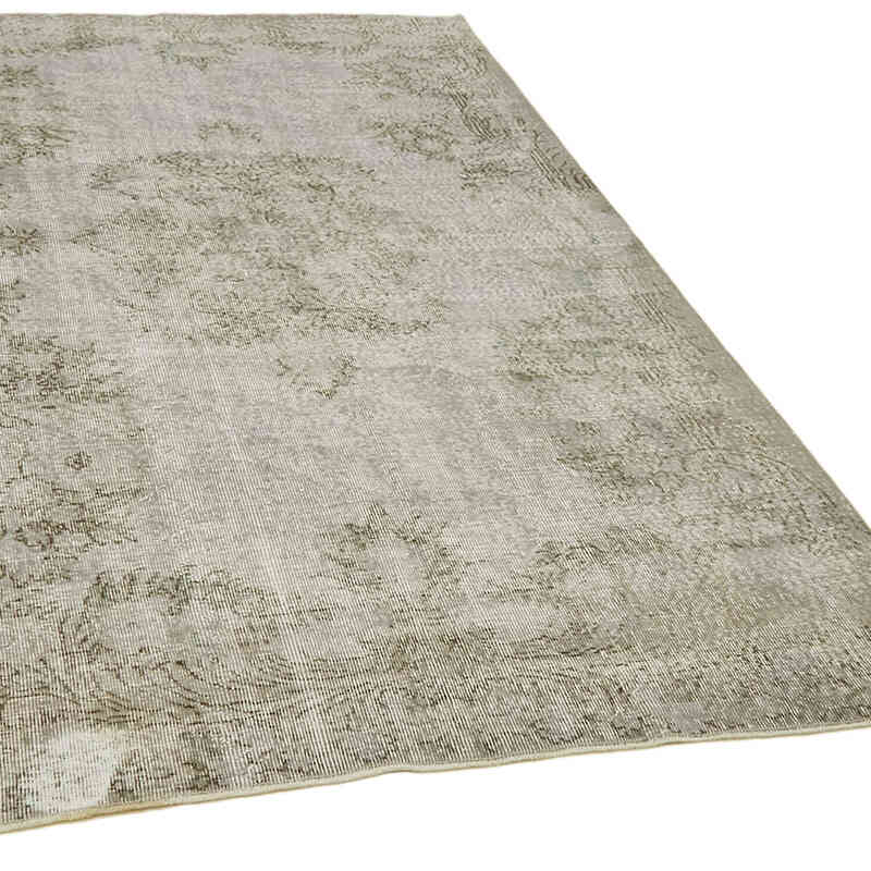 Over-dyed Vintage Hand-Knotted Turkish Rug - 5' 1" x 8' 10" (61" x 106") - K0074463