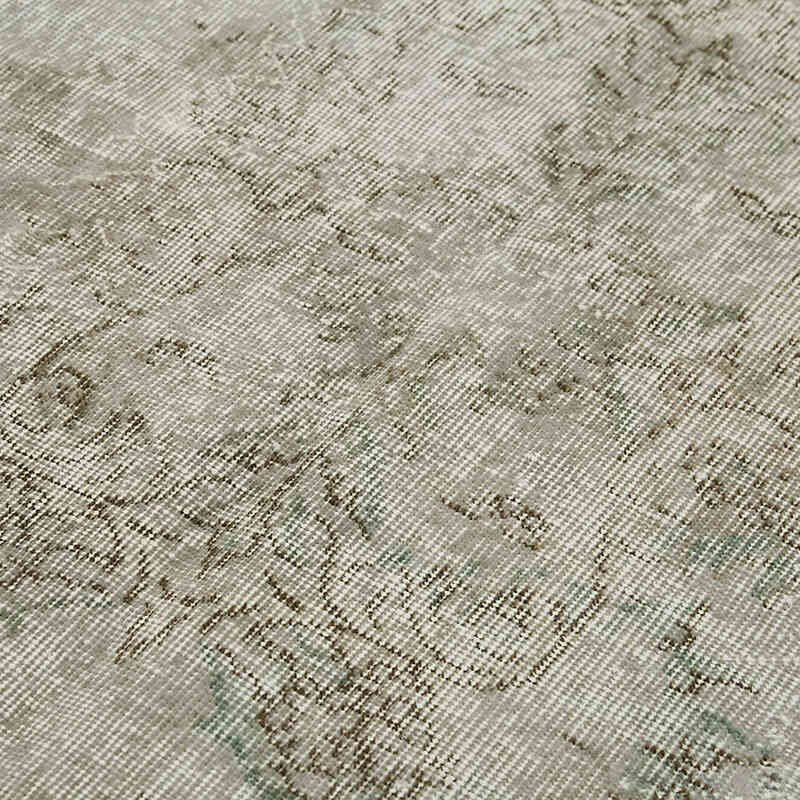 Over-dyed Vintage Hand-Knotted Turkish Rug - 5' 1" x 8' 10" (61" x 106") - K0074463