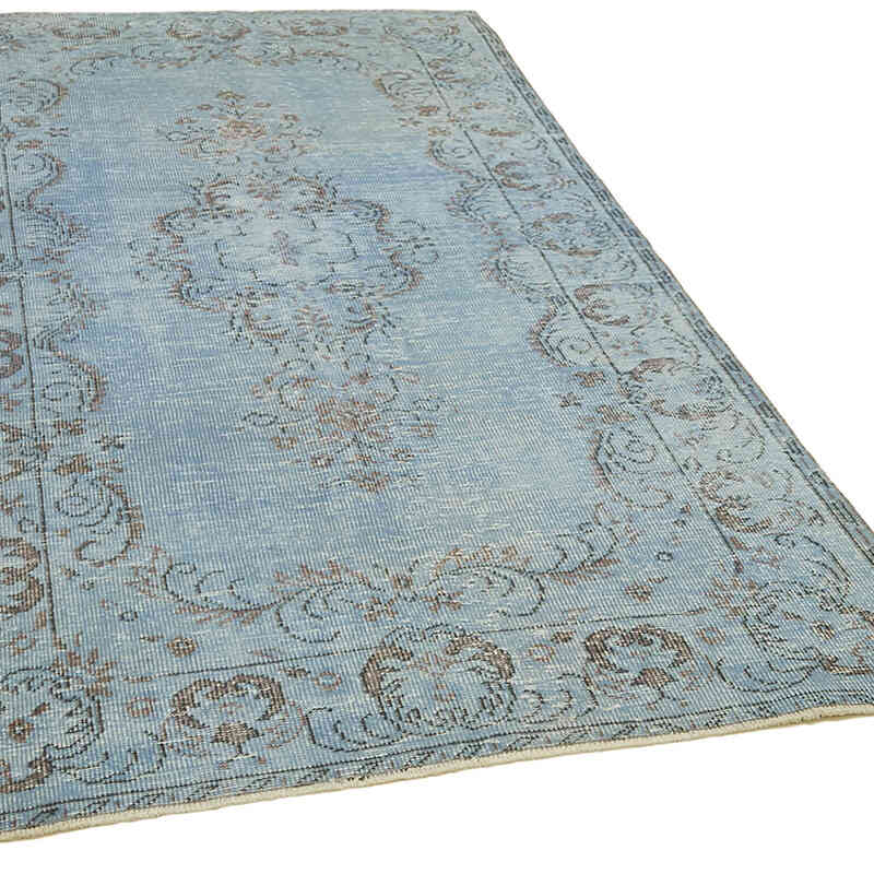 Alfombra Turca Vintage Sobre-teñida - 150 cm x 262 cm - K0074466