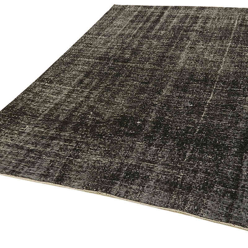 Over-dyed Vintage Hand-Knotted Turkish Rug - 6' 3" x 9' 2" (75" x 110") - K0074467