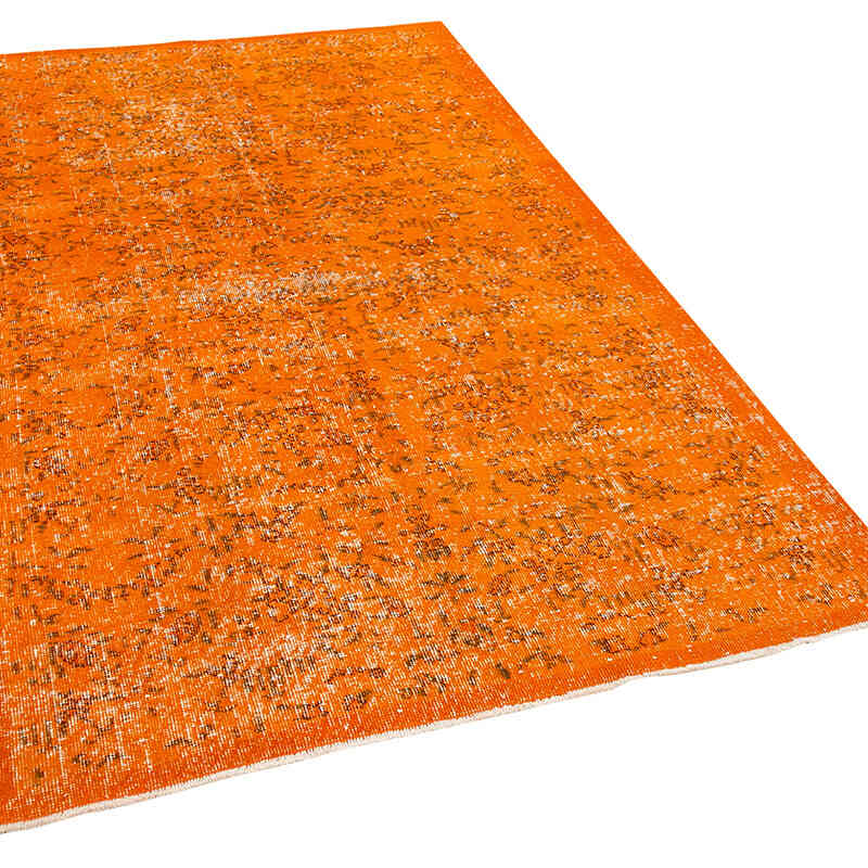 Alfombra Turca Vintage Sobre-teñida - 133 cm x 213 cm - K0074471