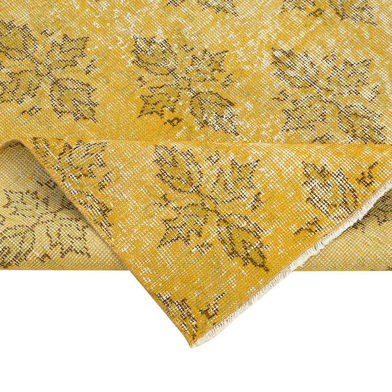 Alfombra Turca Vintage Sobre-teñida - 115 cm x 193 cm - K0074472