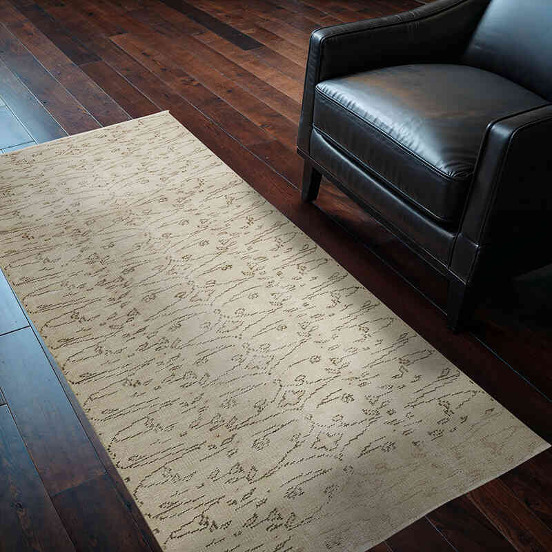 Alfombra Vintage Turca Anudada a Mano - 95 cm x 183 cm - K0074473