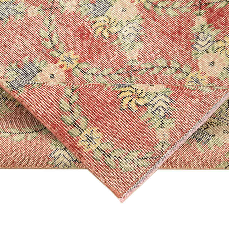 El Dokuma Vintage Halı - 118 cm x 220 cm - K0074476